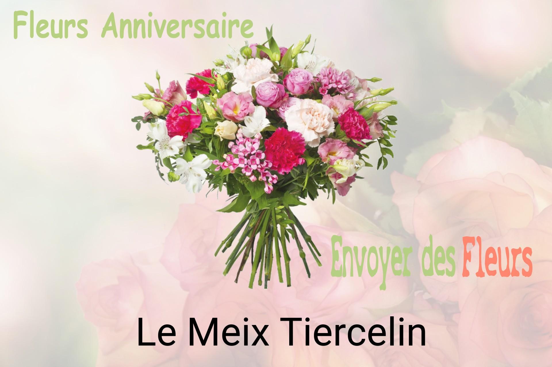 Bouquet de fleurs d’anniversaire livré à Le Meix-Tiercelin
